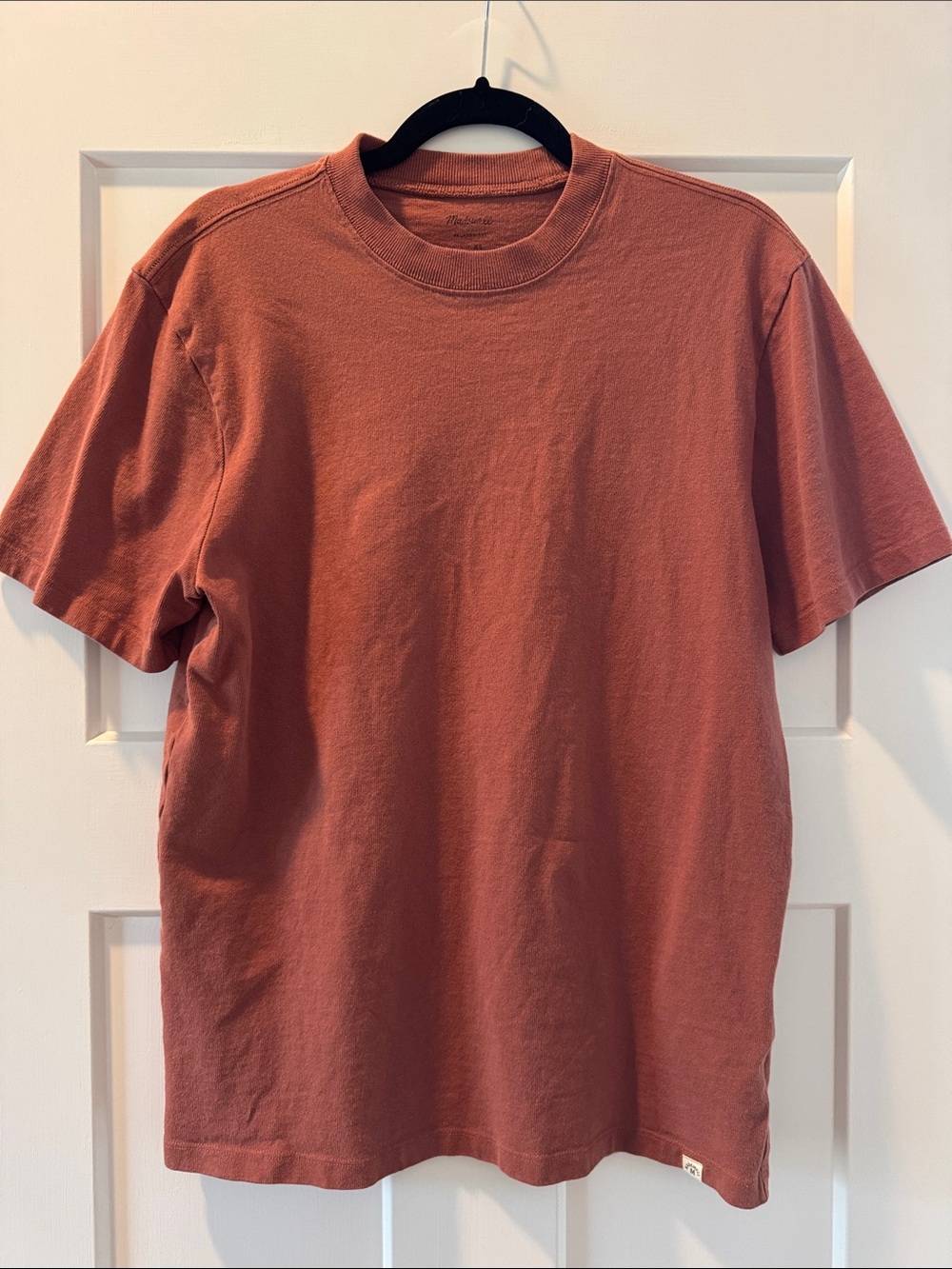 Madewell Men's Crewneck Tee in Terracotta